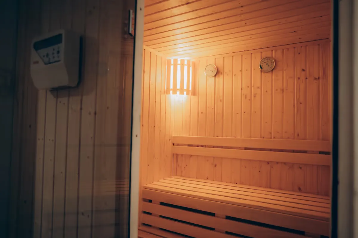 Sauna aboard the Lady Carol Nile Cruise Nile cruise